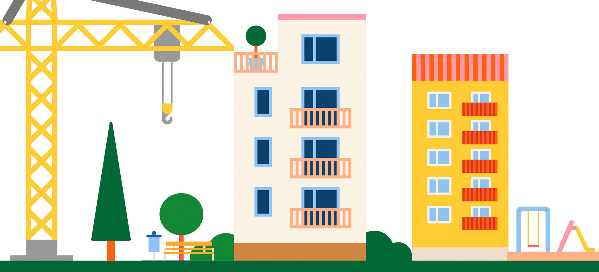 illustration - sparande för företag och brf